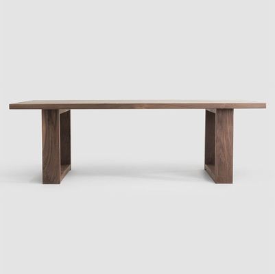 Japanse luxe stoel Eetkamer Meubelen Tafel Reghoekige massieve houten Eetkamer Tafel Set zonder opvouwbare villa voor villa