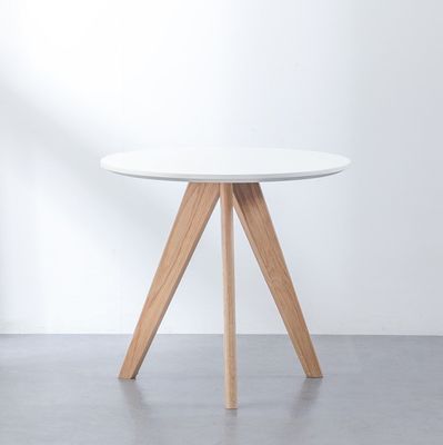 NO Gevouwen Moderne Noordse Hout Zijde Koffietafel Meubelen Solid Hout Koffietafel Afwerking Nitrolacquer Voor woonkamer