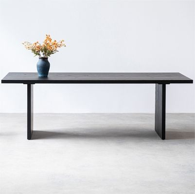 Houten tafelmeubilair voor het moderne huishouden Eettafel van massief hout