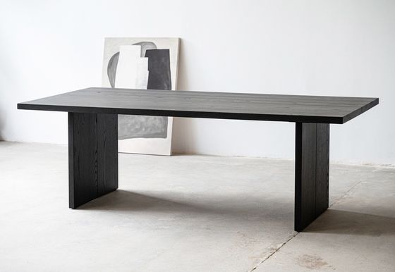 Houten tafelmeubilair voor het moderne huishouden Eettafel van massief hout