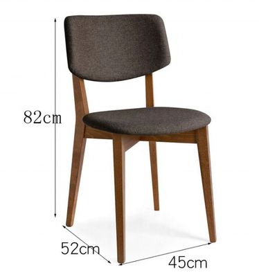 Moderne design Eetstoel van massief hout in luxe stijl met postverpakking Y