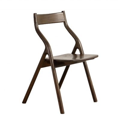 Luxe moderne houten restaurantstoel met klantontwerpen en materialen