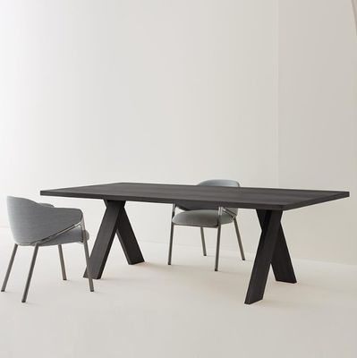 Houten dennen houten tafel voor modern executive office dining in luxe robuuste stijl