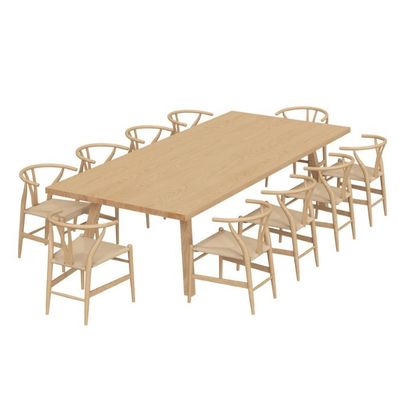 Postverpakking N Restaurantenmeubelen Japanse vormgeving Solid hout Eetkamer stoelen voor restaurant