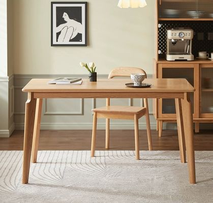 Houten eettafel en eetstoel in Nordic-stijl voor modern huishoudelijk meubilair