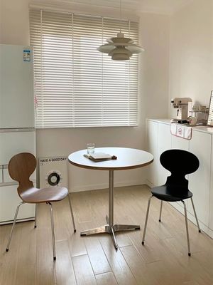 Hooghouten tafels Cocktailbar Eetkamer Opvouwbare Tafel met Nitrolacquer van massief hout
