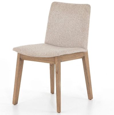 Natuurlijk massief hout Recreatie Back Office Home Polster Nordic Style Eetstoel voor school
