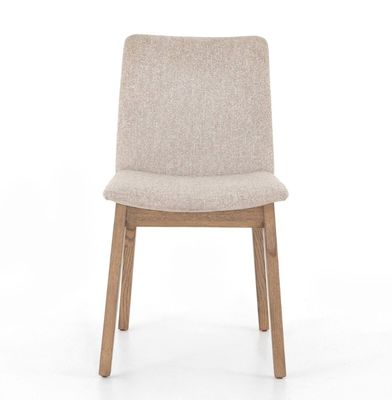 Natuurlijk massief hout Recreatie Back Office Home Polster Nordic Style Eetstoel voor school