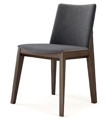 Natuurlijk massief hout Recreatie Back Office Home Polster Nordic Style Eetstoel voor school