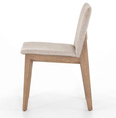 Natuurlijk massief hout Recreatie Back Office Home Polster Nordic Style Eetstoel voor school