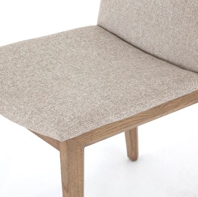Natuurlijk massief hout Recreatie Back Office Home Polster Nordic Style Eetstoel voor school