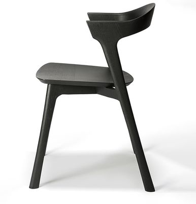 Eetstoel van massief hout in Europese moderne stijl voor hotelmeubilair in ashout