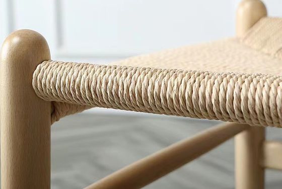 Robuust en veelzijdig massief hout PU leerstof natuurlijk kunststof rotan monster met nitrolacquer afwerking