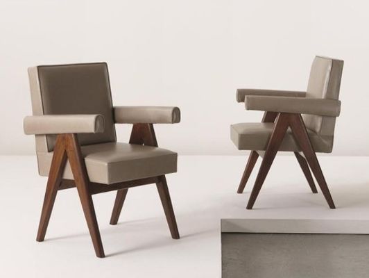 Afneembare dekking woonkamer stoel Stof Koffieshop Polster fauteuil Houten frame Eetstoel Cafe stoel Sofa stoel