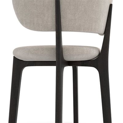 Stof/schuim spons eetkamer Moderne stoel in massief hout room stijl voor minimalistische eetkamermeubelen