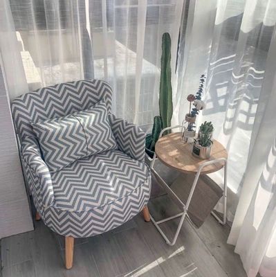 Houten armstoelen voor woonkamermeubilair American Modern Design Solid Wood Leisure Chair