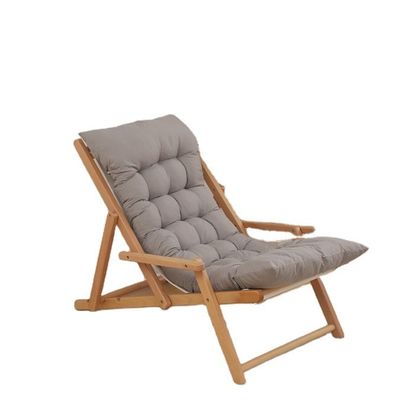 Moderne houten vouwbank stoel Nordic stijl woonkamermeubilair met aangepaste kleur en nitrolacquer afwerking