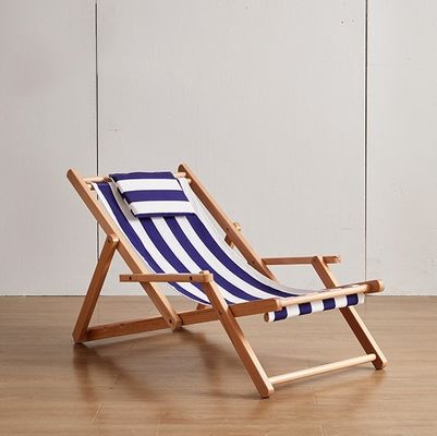 Moderne houten vouwbank stoel Nordic stijl woonkamermeubilair met aangepaste kleur en nitrolacquer afwerking