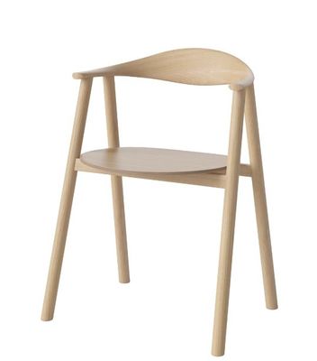 Vintage Luxury Solid Wood Armchair W55*D47.5*H74.5cm voor huishoudelijk meubilair in klassieke stijl