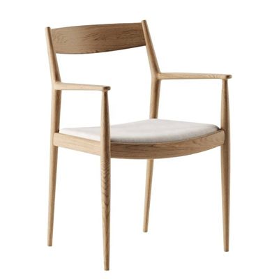 Restaurant Hout Eetkamer Armstoel Mid Century Modern Design Solid Hout Postverpakking Y