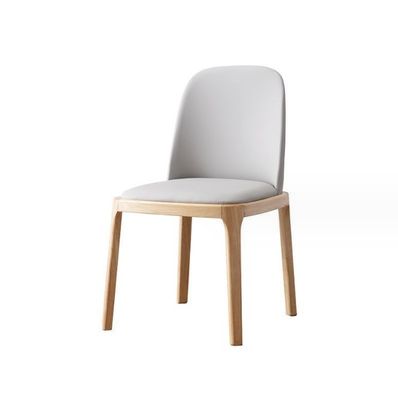 Moderne eetkamermeubilair Houten stoel met massief houten constructie