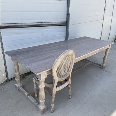 Nitrolacquer Finish Amerikaanse kleur tafels Rectamgle Solid Wood Dining Folding Table voor modern eenvoudig ontwerp