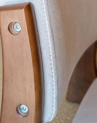 Japanse Tatami Hout Legless Floor Tea Chair met rugsteun