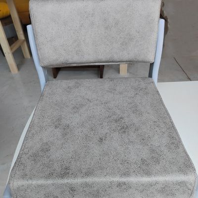 Achterste kamer en massief hout natuurlijke eetkamer beenloze stoel voor woonkamer minimalistisch ontwerp
