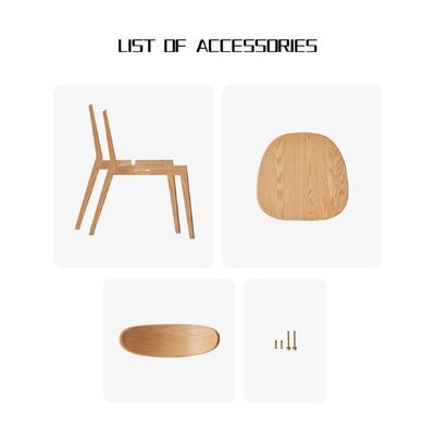 Op maat gemaakte stoelen en tafels van massief hout