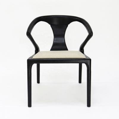 Houten restaurantstoelen voor het eten in hotels met een jaar garantie Walnoot houten stoelen