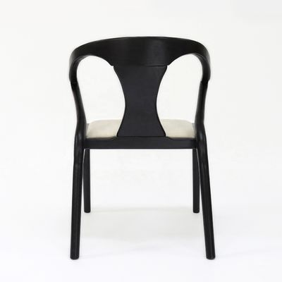 Houten restaurantstoelen voor het eten in hotels met een jaar garantie Walnoot houten stoelen