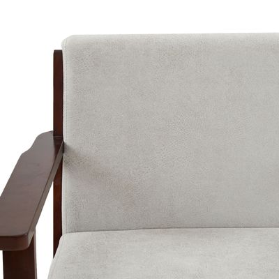 Woonkamer Moderne armbank Stof stoel Lounge Single stoel met Wabi-Sabi aangepast ontwerp