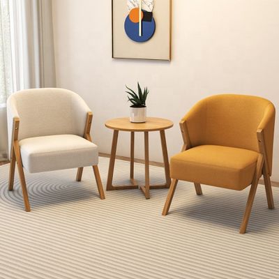 Comfortabele moderne luxe fluweel zachte bank woonkamer lounge massief hout luie gepoleerde witte stoel voor het eten stoel