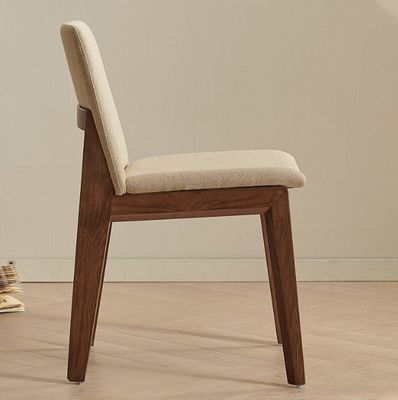 Moderne design Ashwood Frame Italiaanse klassieke luxe houten eetstoel voor woonkamer verfijning