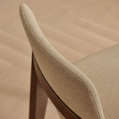 Moderne design Ashwood Frame Italiaanse klassieke luxe houten eetstoel voor woonkamer verfijning