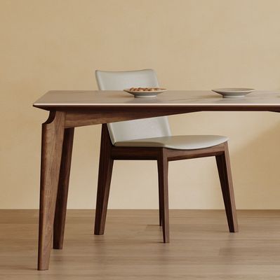Moderne design Ashwood Frame Italiaanse klassieke luxe houten eetstoel voor woonkamer verfijning
