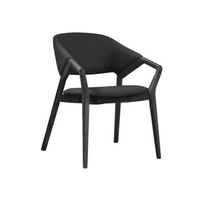 Geen opvouwbare stoel van massief ashout voor moderne luxueuze houten ruststoel in hotelkamer