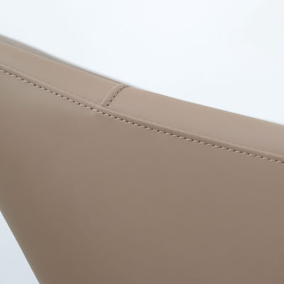 Postverpakking Solid hout PU leer eetkamer stoel voor cafés en restaurants in Nordic stijl