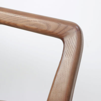 Postverpakking Solid hout PU leer eetkamer stoel voor cafés en restaurants in Nordic stijl