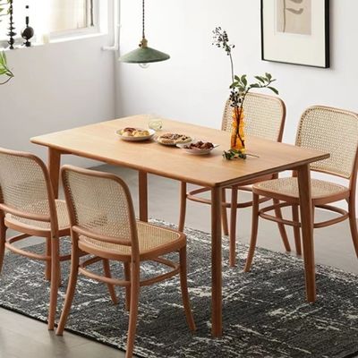 Commerciële meubels Stoel voor eetkamer van massief hout voor restaurant Keuken Barmeubels