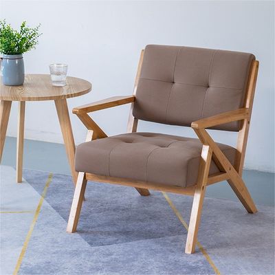 Houten stoel W60*D73*H76CM De ultieme stoeloplossing voor moderne woonkamer en hotel