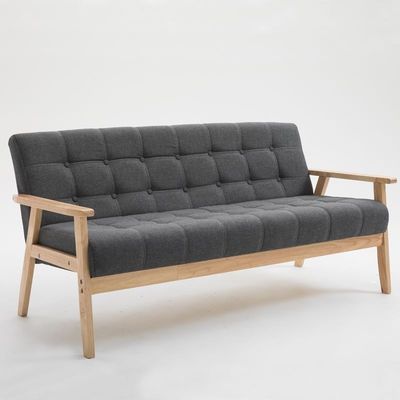 Zwakke stoel stoel voor appartement woonkamer en hotel massief hout stoel houten bank stoel met modern design