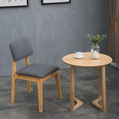 Moderne eetkamermeubilair Massieve houten stoelen met nitrolacquer afwerking Voor restaurantmeubilair