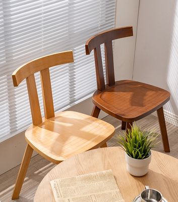 Postverpakking Moderne houten stoel van rotan voor kantoor en eetkamer