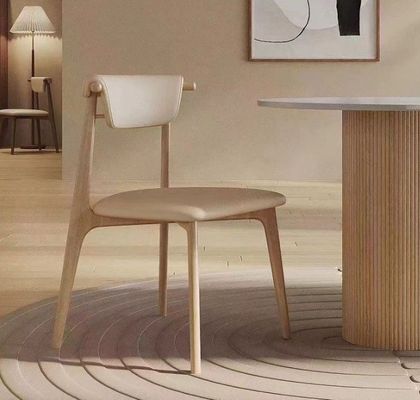 Aanbod Moderne houten stoelen ander ontwerp W50*D56*H80CM Perfect voor thuis meubilair Cafe Keuken Restaurant en eetkamer