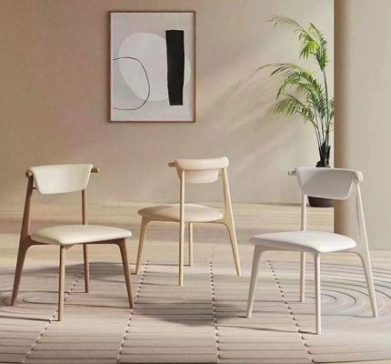 Aanbod Moderne houten stoelen ander ontwerp W50*D56*H80CM Perfect voor thuis meubilair Cafe Keuken Restaurant en eetkamer