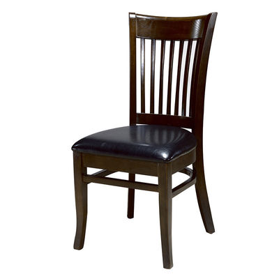 Moderne stoelen van massief hout voor restaurantontwerp