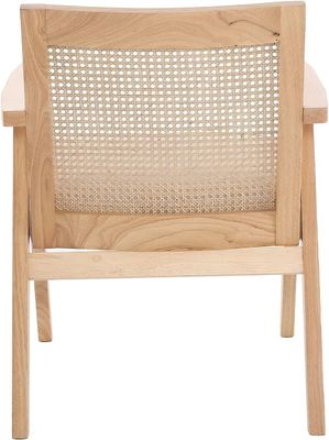 Houten stoelen voor woonkamer en hotel modern ontwerp zachte stoel massief hout rotan eetkamer stoel
