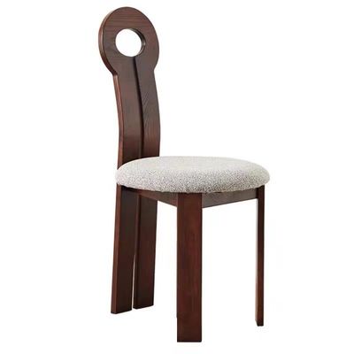 Hotel Restaurant Meubelen Comfortabele Eetstoel van massief hout met stofkussing W40*D47*H90CM