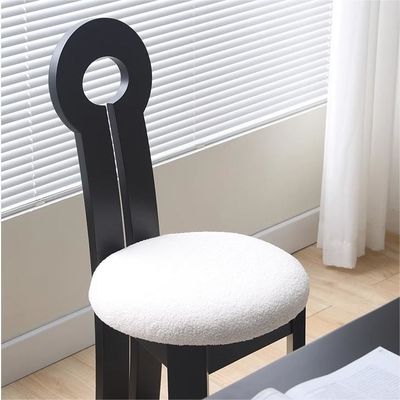 Hotel Restaurant Meubelen Comfortabele Eetstoel van massief hout met stofkussing W40*D47*H90CM